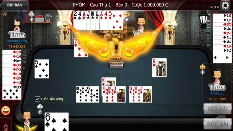 Ứng dụng mẹo hay từ cao thủ và rinh thưởng khủng khi chơi phỏm
